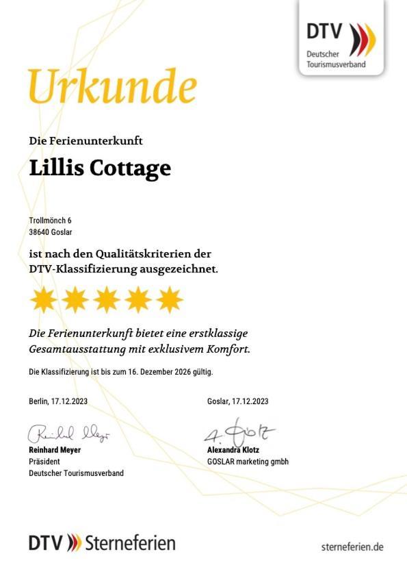 Lillis Cottage Гослар Экстерьер фото